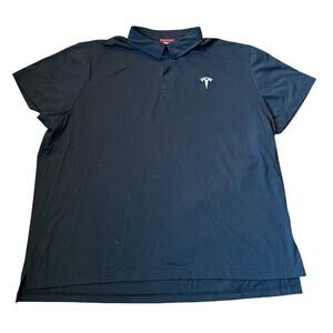 Tesla Elon Musk Tech Staff Women's 3XL Black Polo Shirt